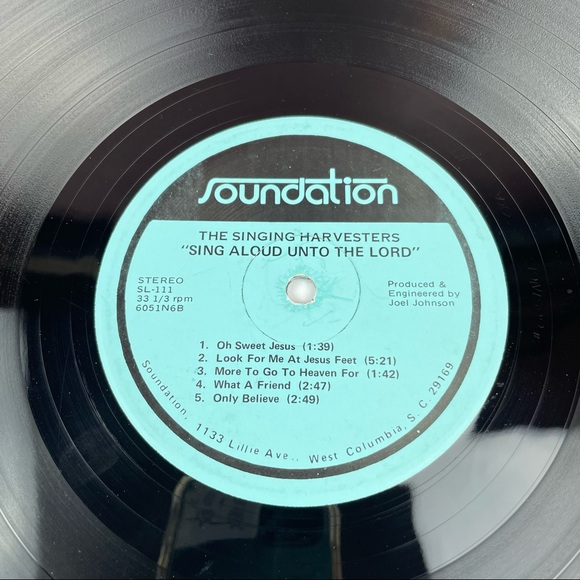 The Singing Harvesters Sing Aloud Unto The Lord Vinyl Music Record Vintage - Picture 2 of 4